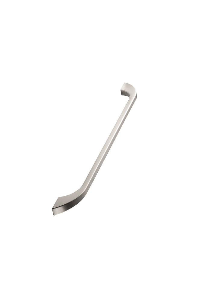 Furnipart – Slim – greb i zink inox look CC160mm L200mm B8/11mm H30mm